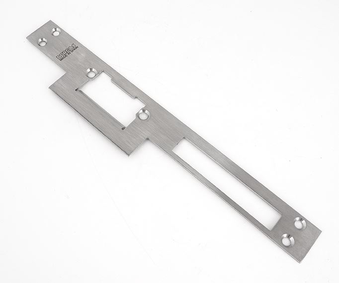 Hosszú pajzs tokközépbe szereléshez, 54-es sorozat, INOX, jobbos, DORCAS-H2-X-R
